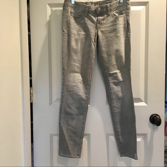 American Eagle Outfitters Jeans American Eagle Gray Skinny Jeans
